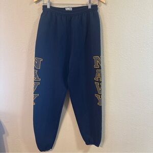 Vintage Navy Sweatpants M.J. Soffe USA Made – U.S. NAVY Lettering Medium